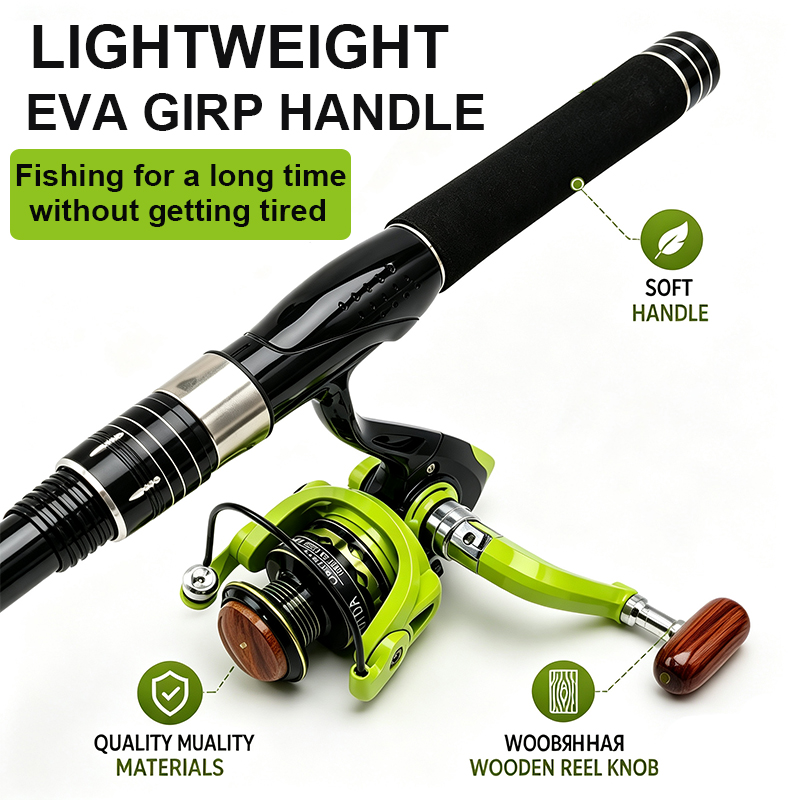 Canna da pesca e mulinello com - Fishing Rod Spinning recensione e prezzo