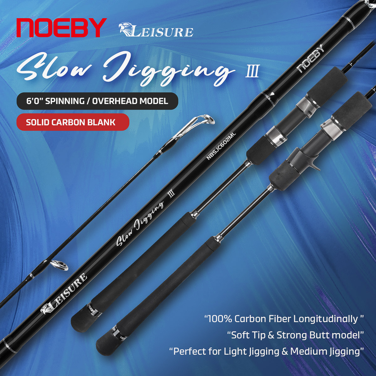 Noeby Nuova canna da pesca Jig - Fishing Rod Surf recensione e prezzo