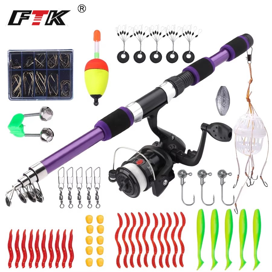 FTK 1.8M Mulinello per canna d - Fishing Rod Spinning recensione e prezzo